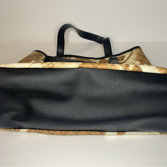 LAMB Gwen Stefani Vintage Icon Stencil Pattern Percy Satchel Handbag - Picture 9 of 11